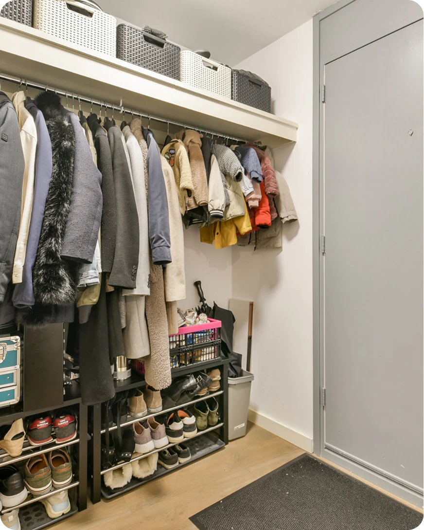 Garderobe Organisation